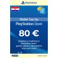 PSN Card €80 EUR [HRK]